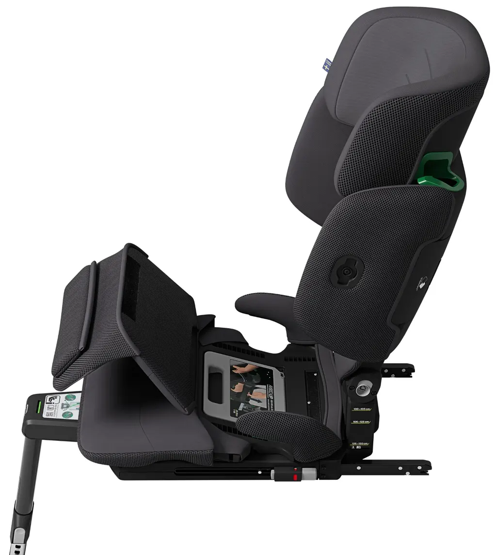 Axkid Up Kindersitz grau Höhenverstellung