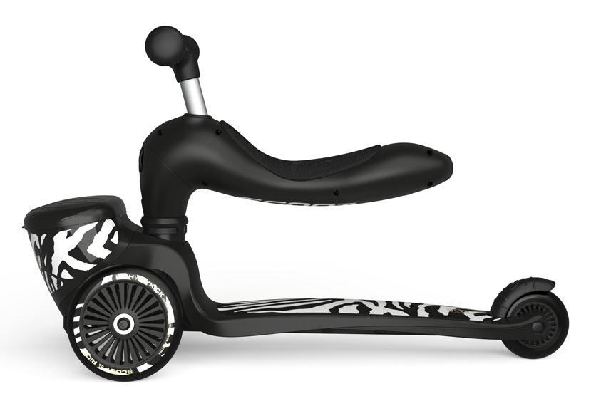 Scoot and Ride Highwaykick 1 Lifestyle Zebra Roller