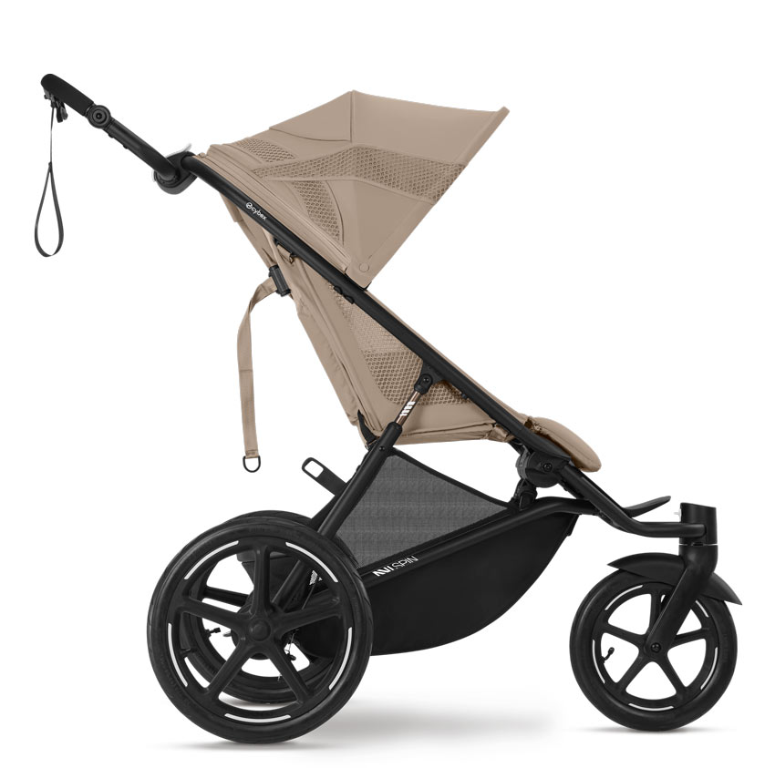 Cybex AVI Spin Jogging Kinderwagen Almond Beige
