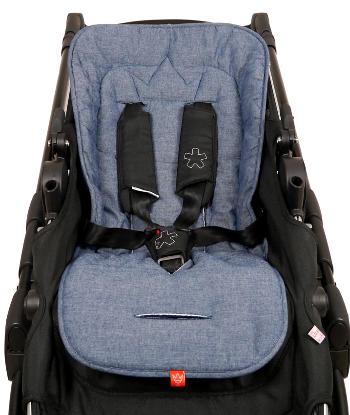 Kaiser Sommer Fußsack Crown Navy Melange