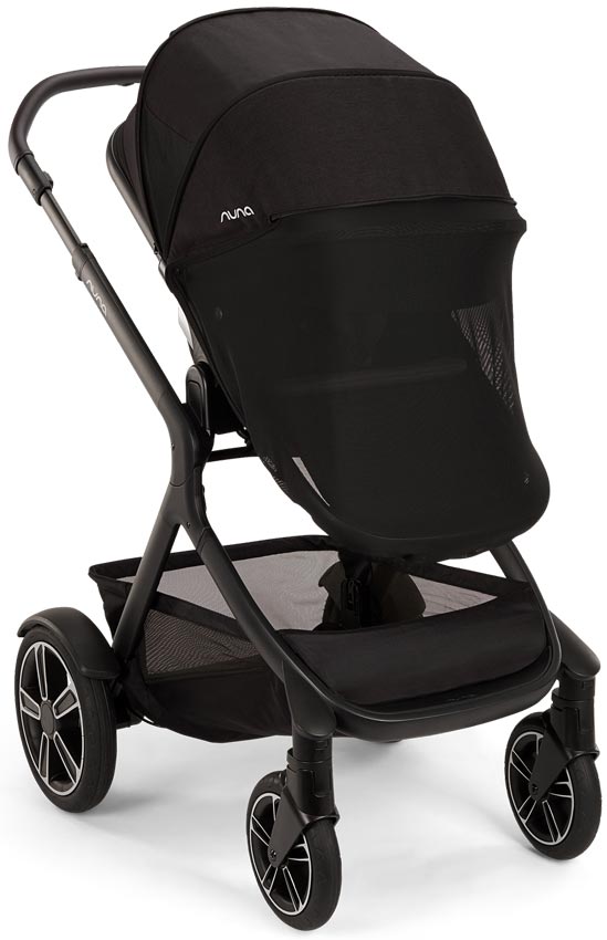 Nuna Demi Next caviar Kinderwagen mit Insektenschutz