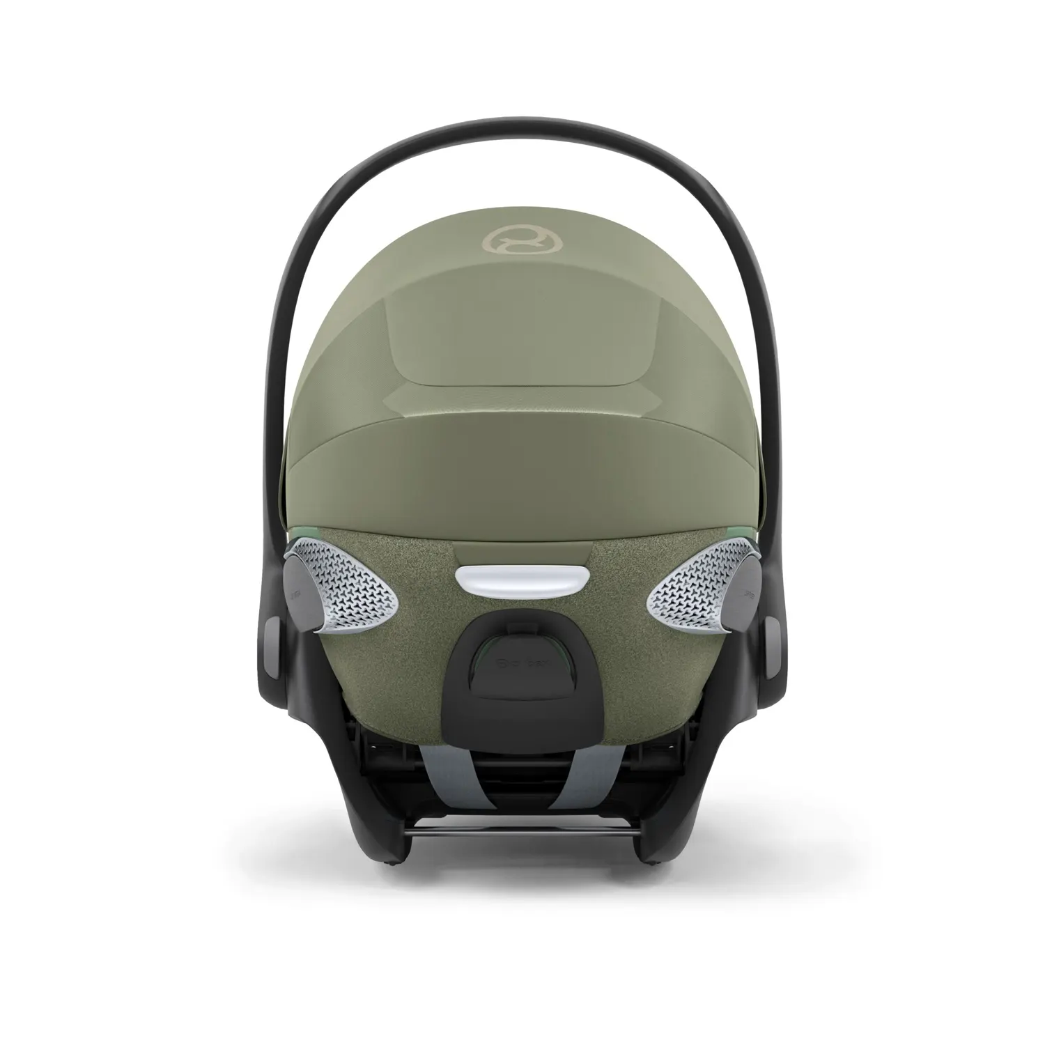cybex cloud t plus sage green back