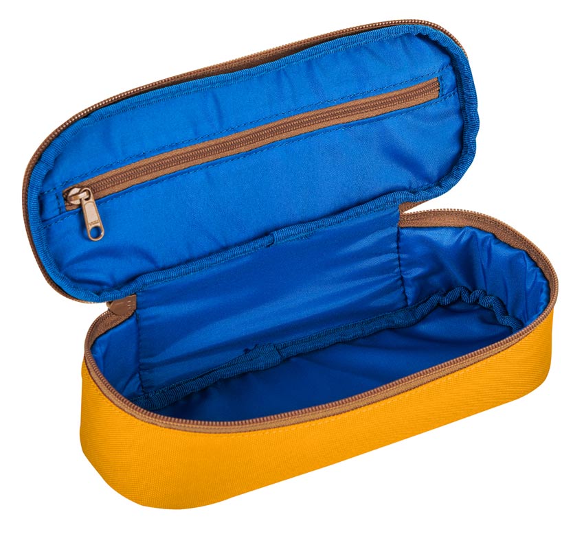 Finkid Schulranzen Set Buddy Golden Yellow Cinnemon Kramtasche