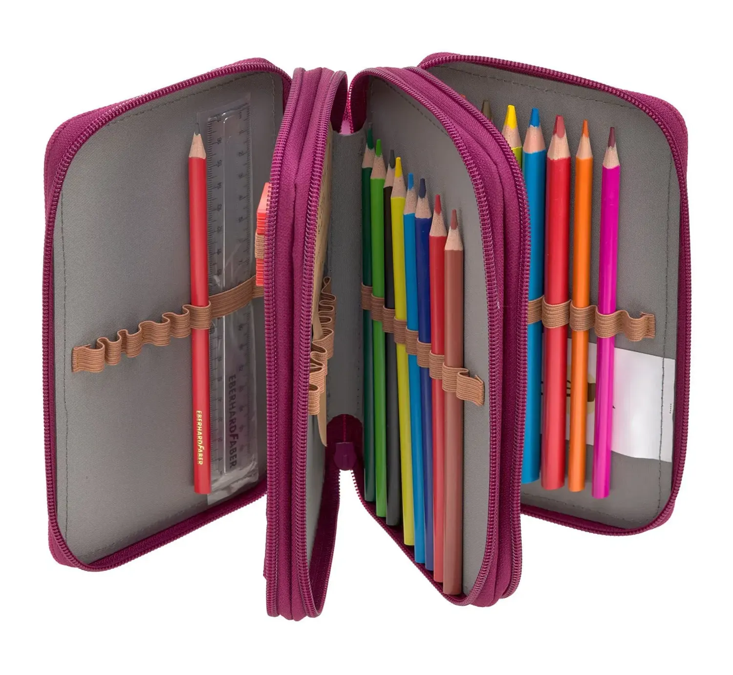 Lässig 3 Fach Federtasche Berry Fächer