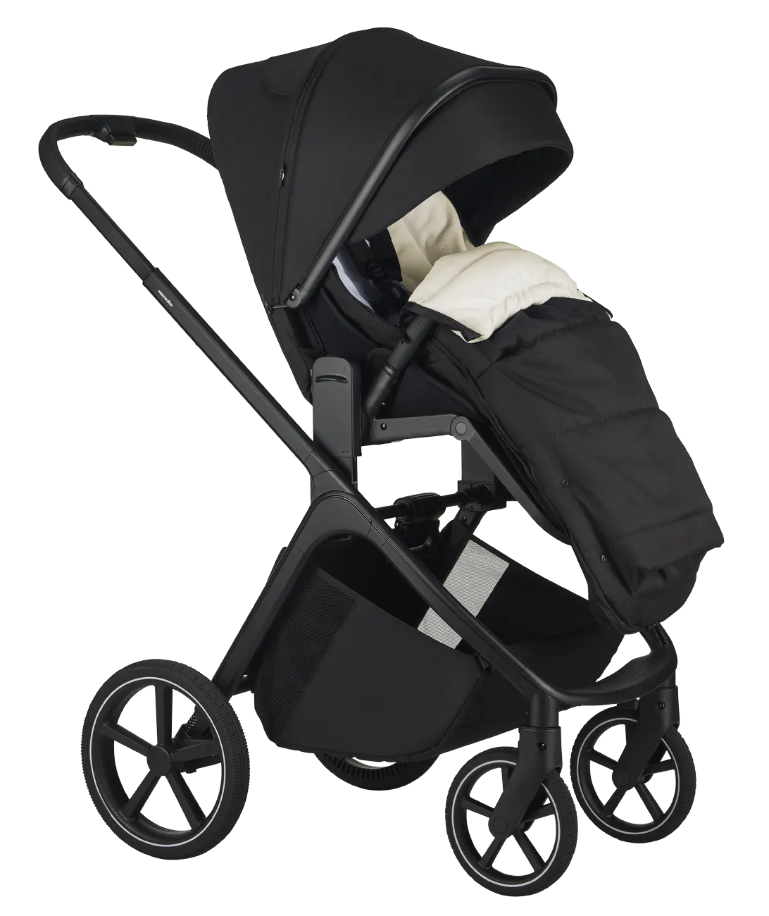 Fußsack schwarz Easywalker Zoey