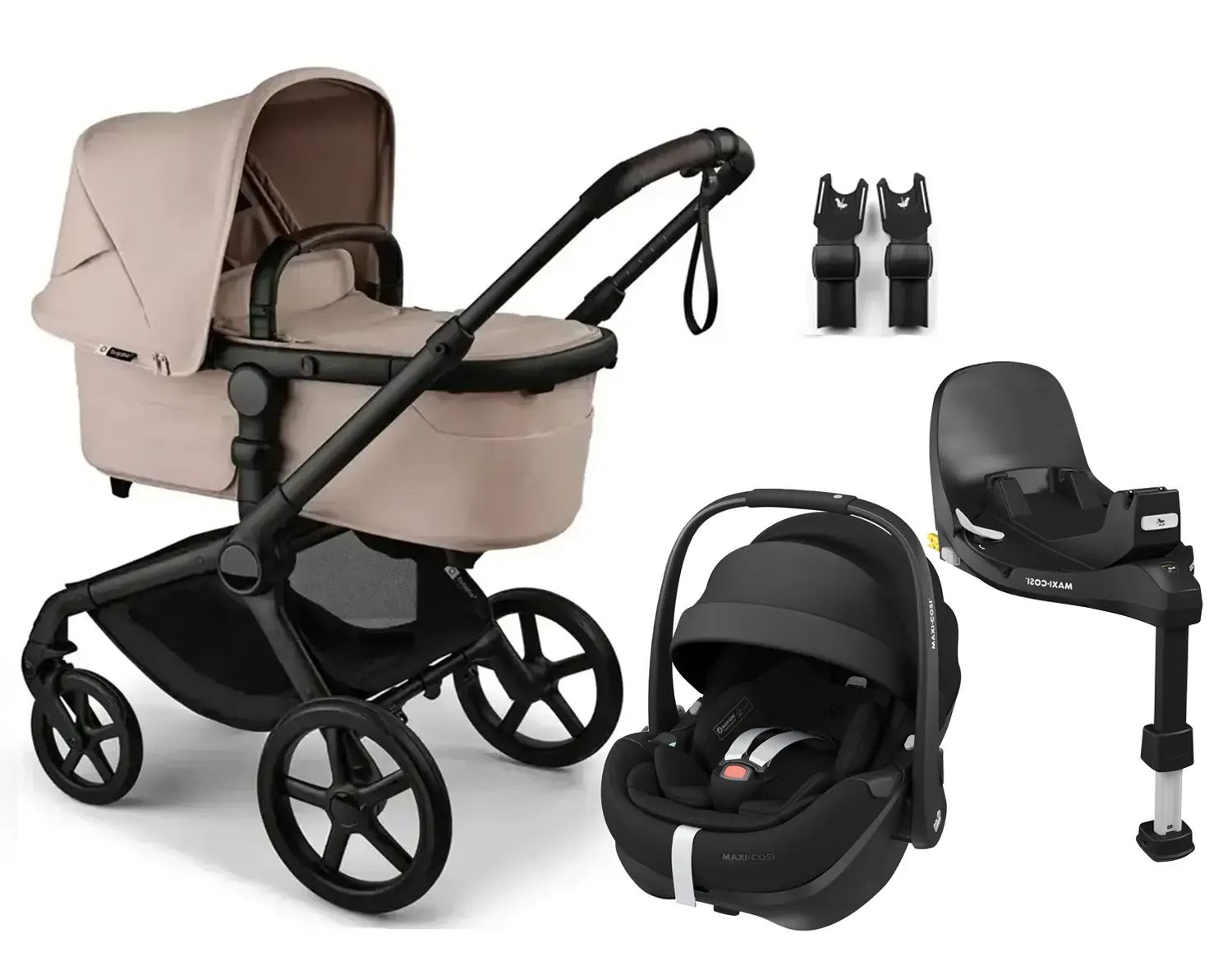 Bugaboo Fox 5 Renew 4-in-1 Set mit Pebble 360 Pro 2