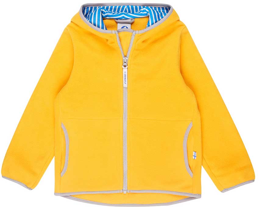 Finkid Fleecejacke Paukku Yellow Storm