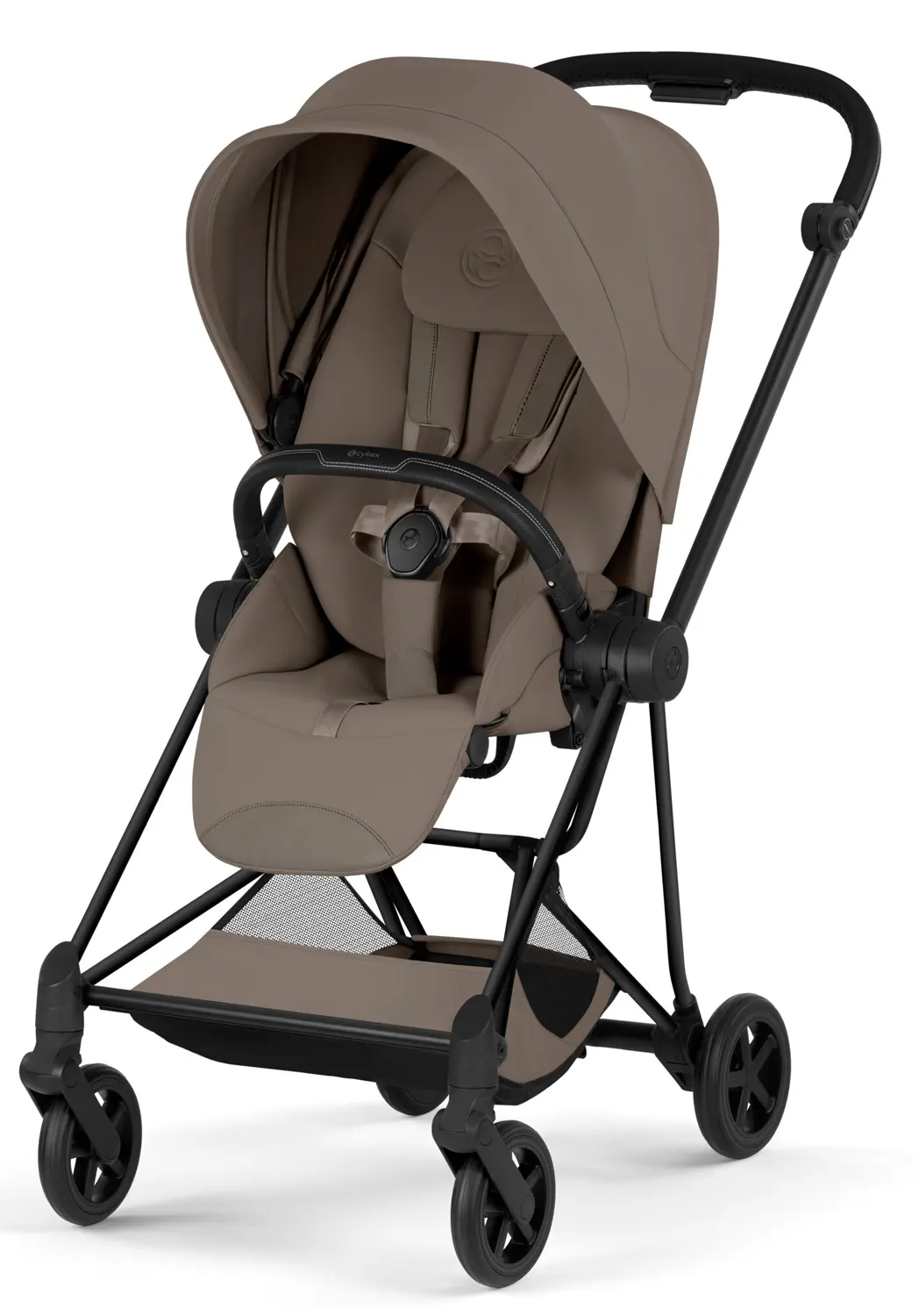 Cybex Mios Style Buggy Matt Black Coconout Brown
