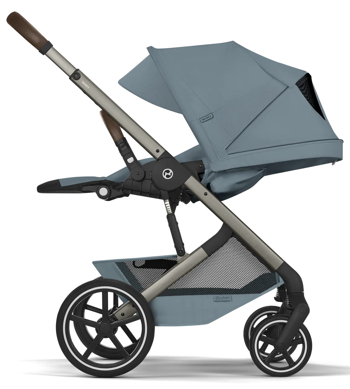 cybex balios s lux 2026 stormy blue liegen