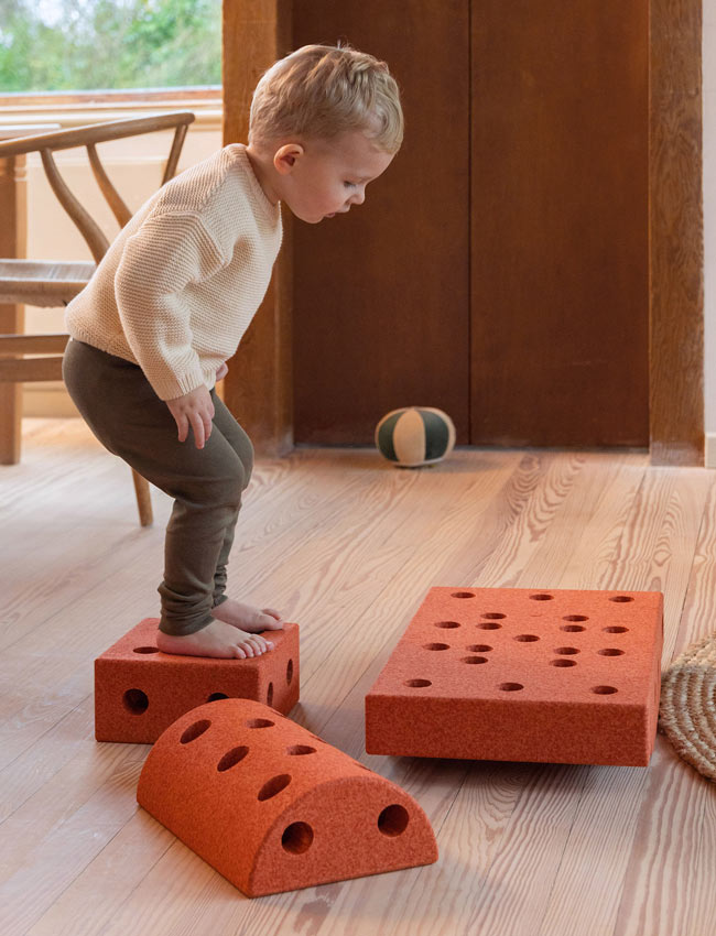 Modu Curiosity Set Bauspielzeug Orange