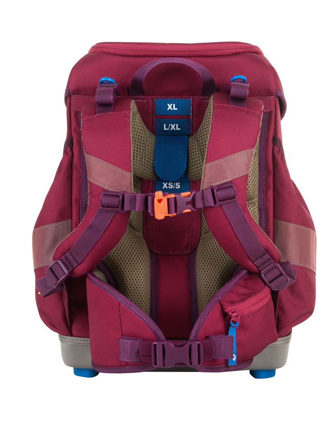 Finkid Schulranzen Buddy Eko Sport Wild Berry/Purple mitwachsend