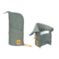 Lässig Schulranzen Set Boxy Unique Letters Green Kramtasche