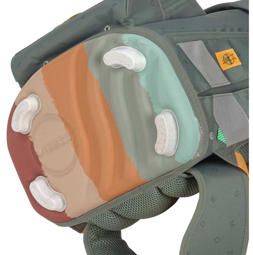 Lässig Schulranzen Set Boxy Unique Letters Green