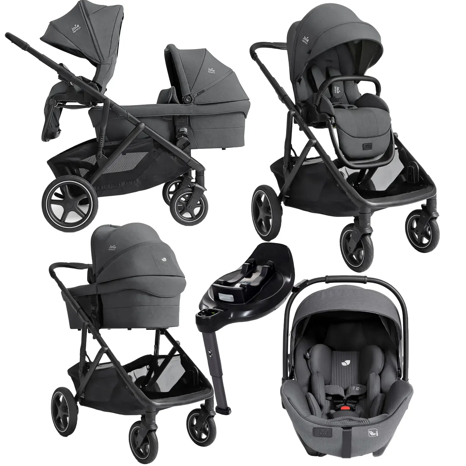 Joie Signature Versiti Kinderwagen 4-in-1 Set 
