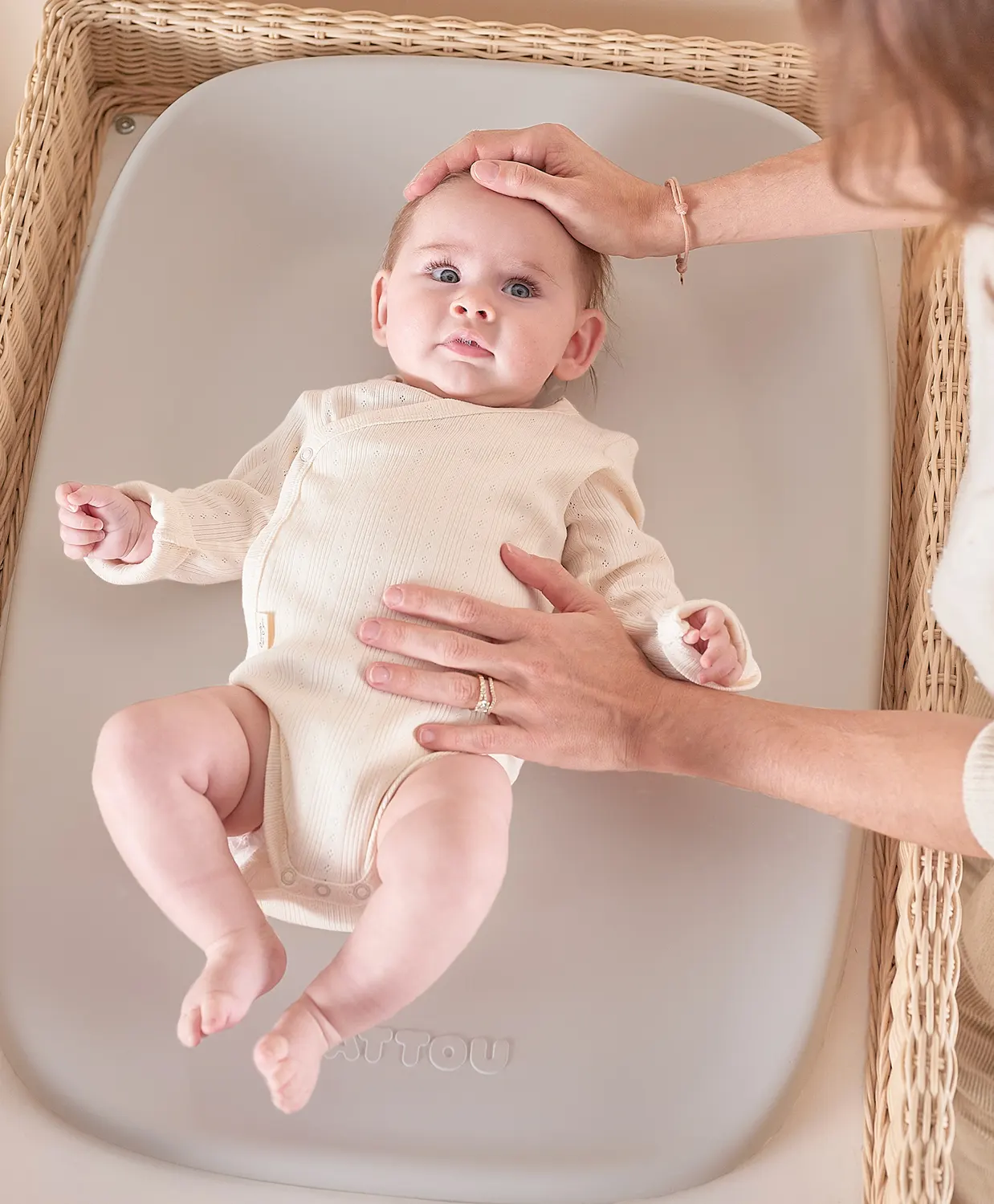 Nattou Wickelauflage Softy Clay