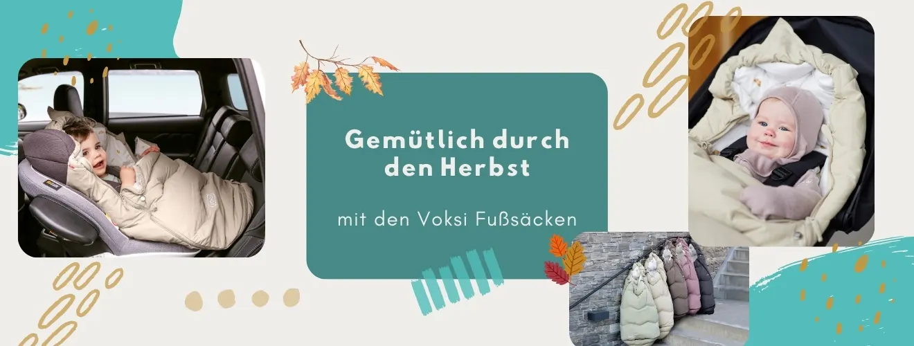 Voski Fußsack für Kinderwagen