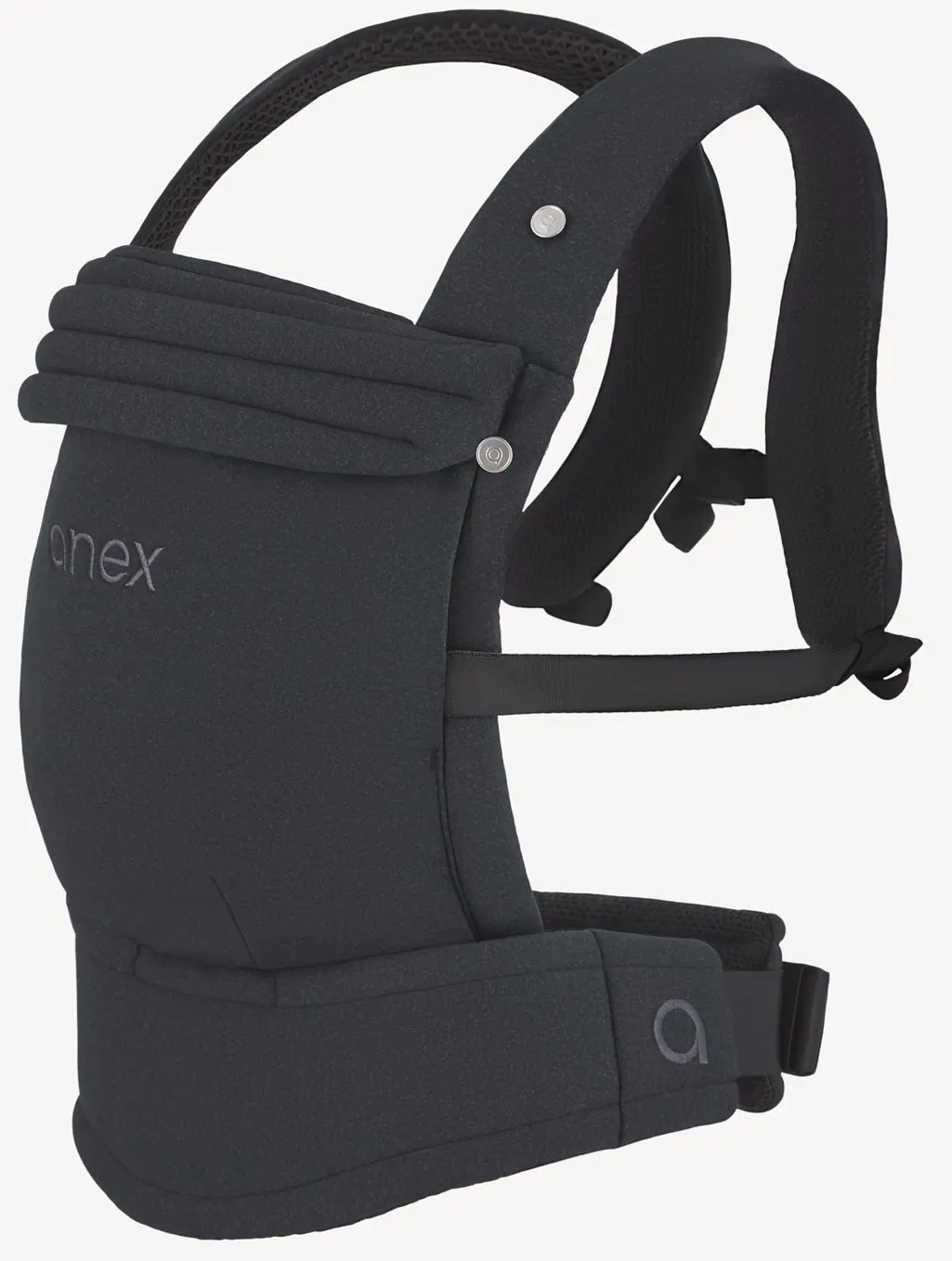 Anex Whiz-hug baby carrier black belt system