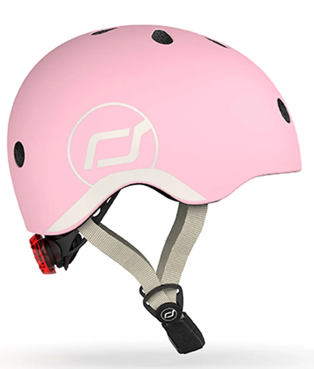 Scoot and Ride Kinderhelm Rose Seite