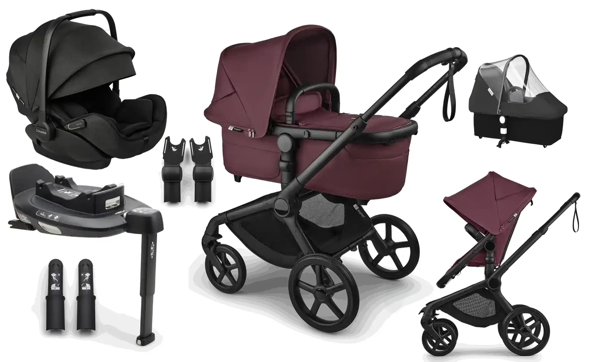 Bugaboo Fox 5 Renew 4-in-1 Kinderwagen Set 