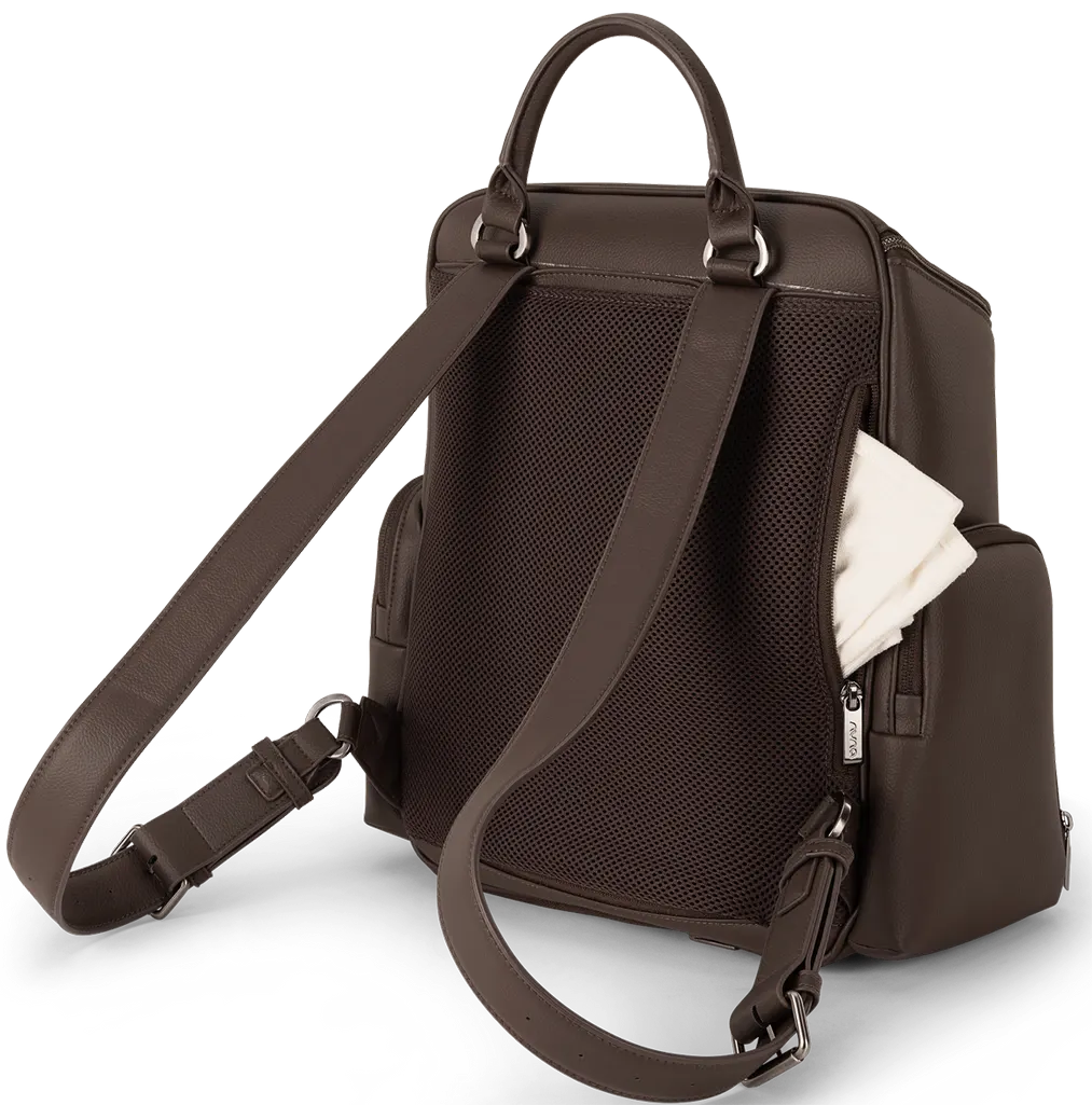 Nuna cocoa Wickeltasche Schultergurte