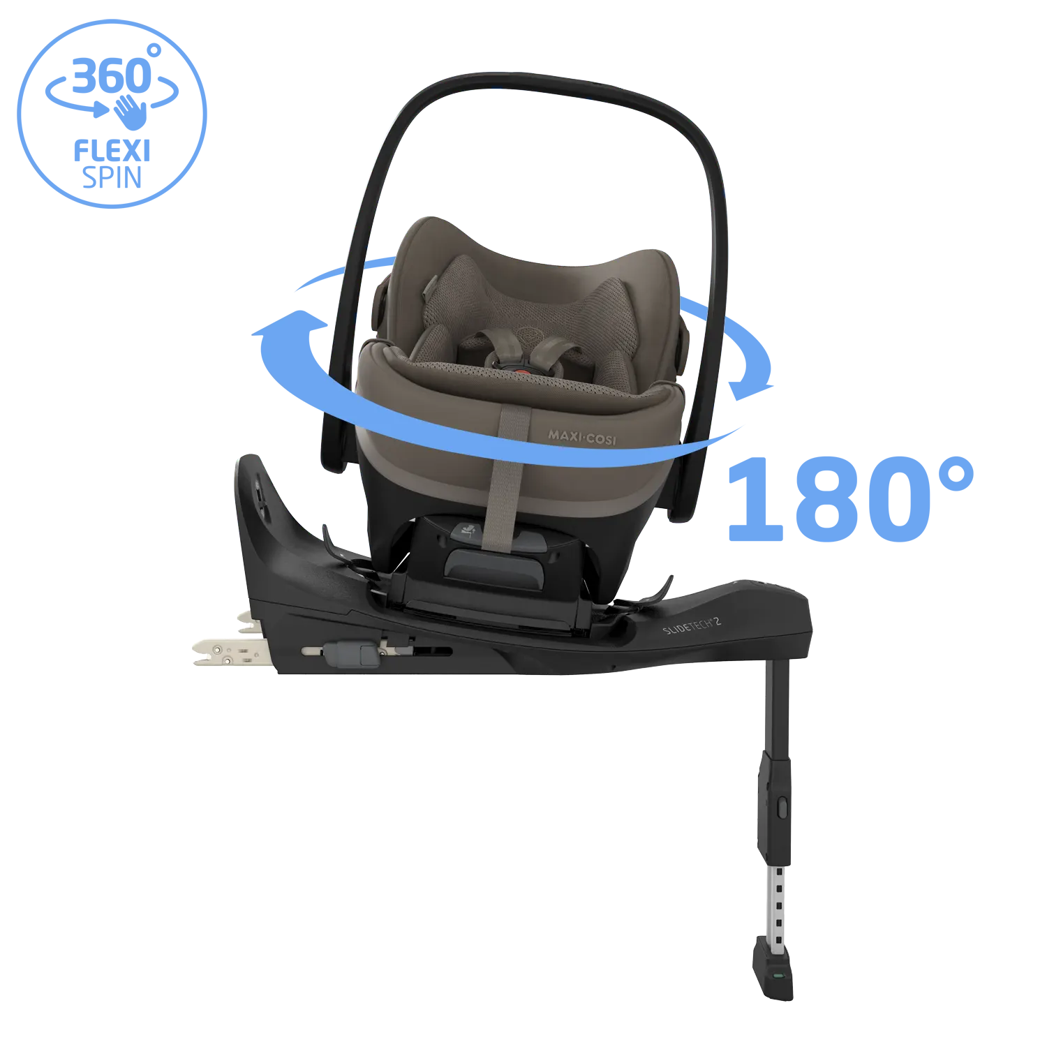 maxicosi pebble slide pro oak truffle 180