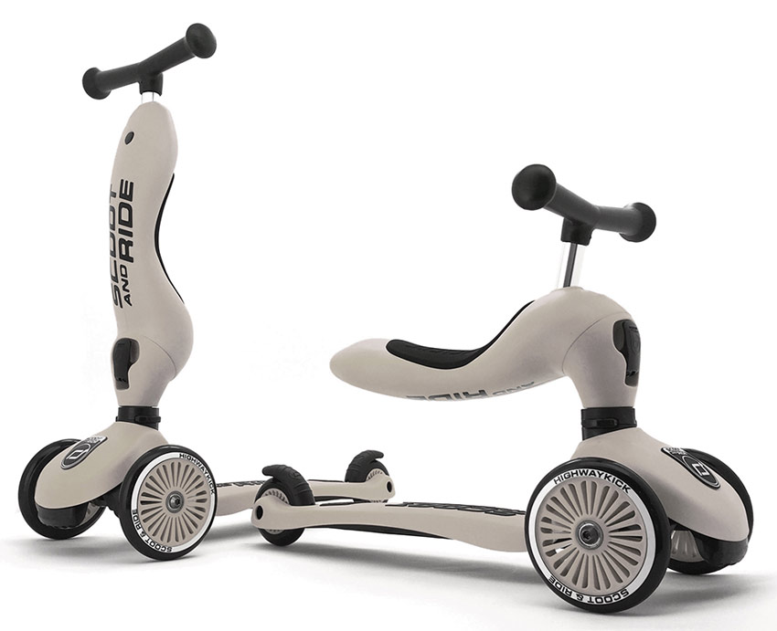 Scoot and Ride Kinderroller 2in1 ash