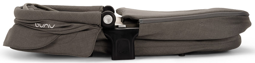 Nuna Babywanne Lytl granite gefaltet