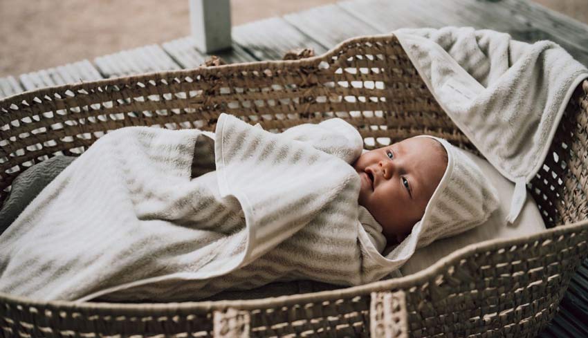 Koeka Kapuzenhandtuch Playa Sand