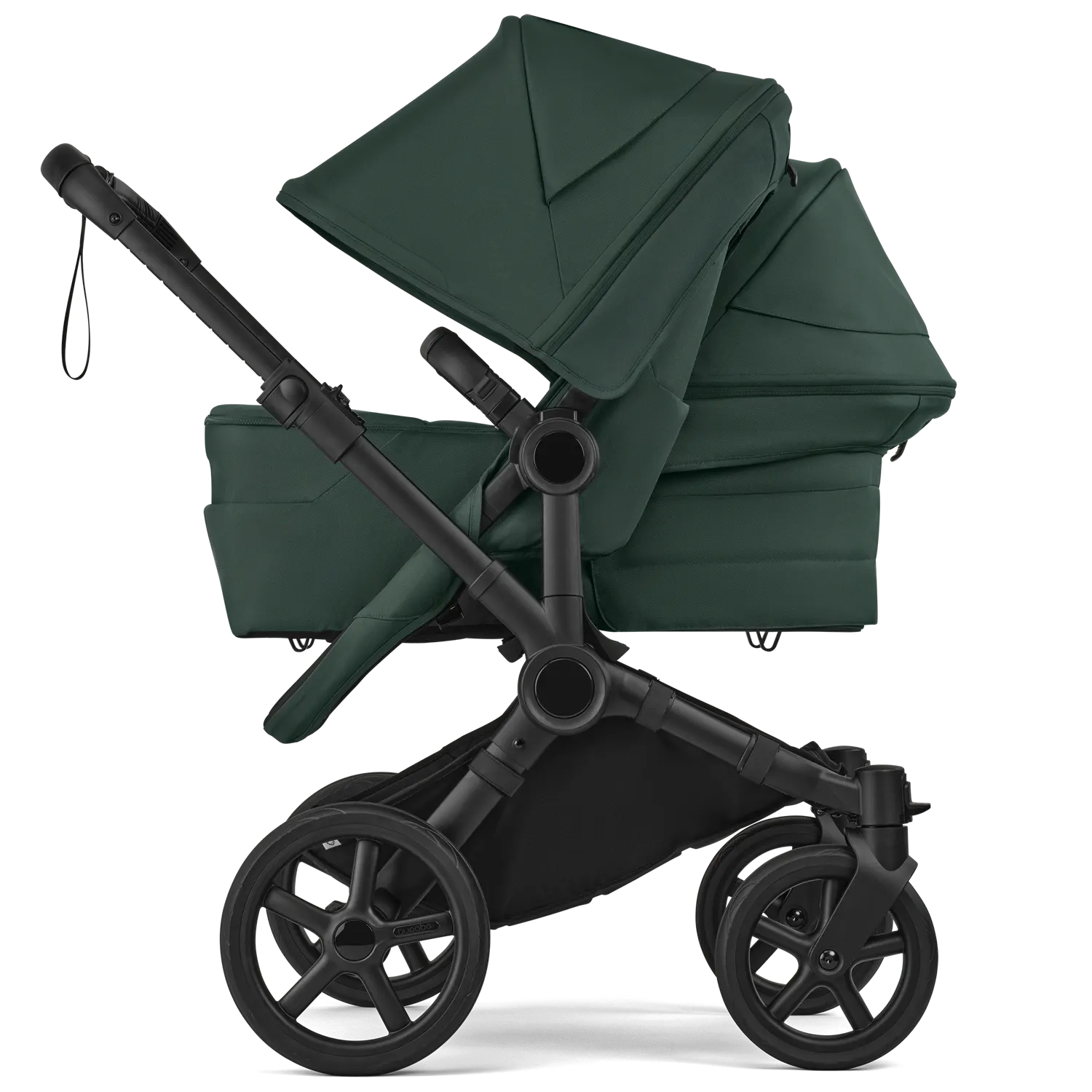 bugaboo donkey 6 duo fern green seite