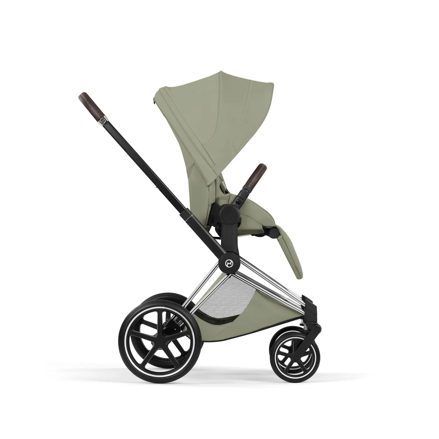 cybex priam style buggy chrom sage green seite