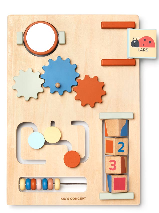 Kids Concept Lauflernwagen Edvin Activiti Board