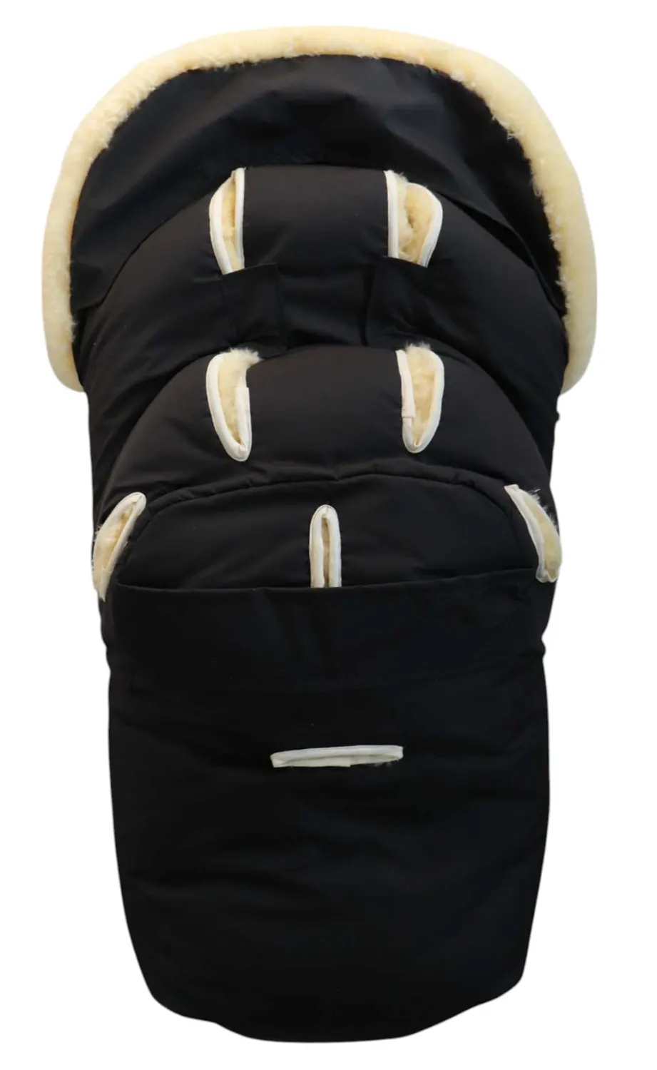 kaiser fusssack classic schwarz Rückseite