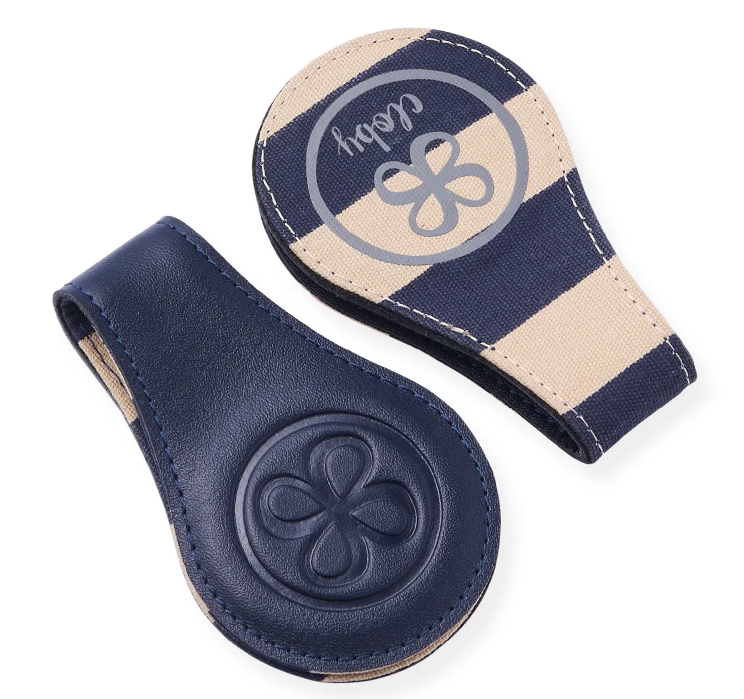 Cloby Magnetclips Navy Stripes queer