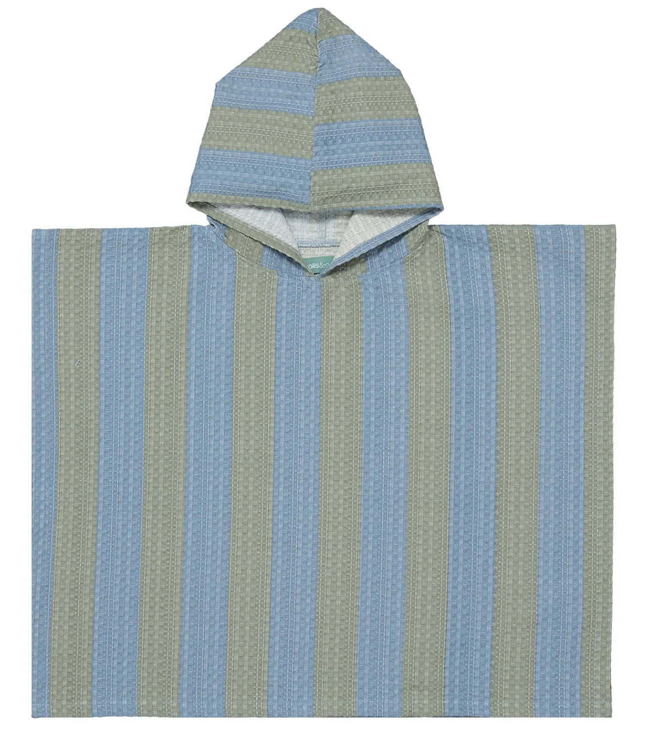 Khaki&Blue Stripes