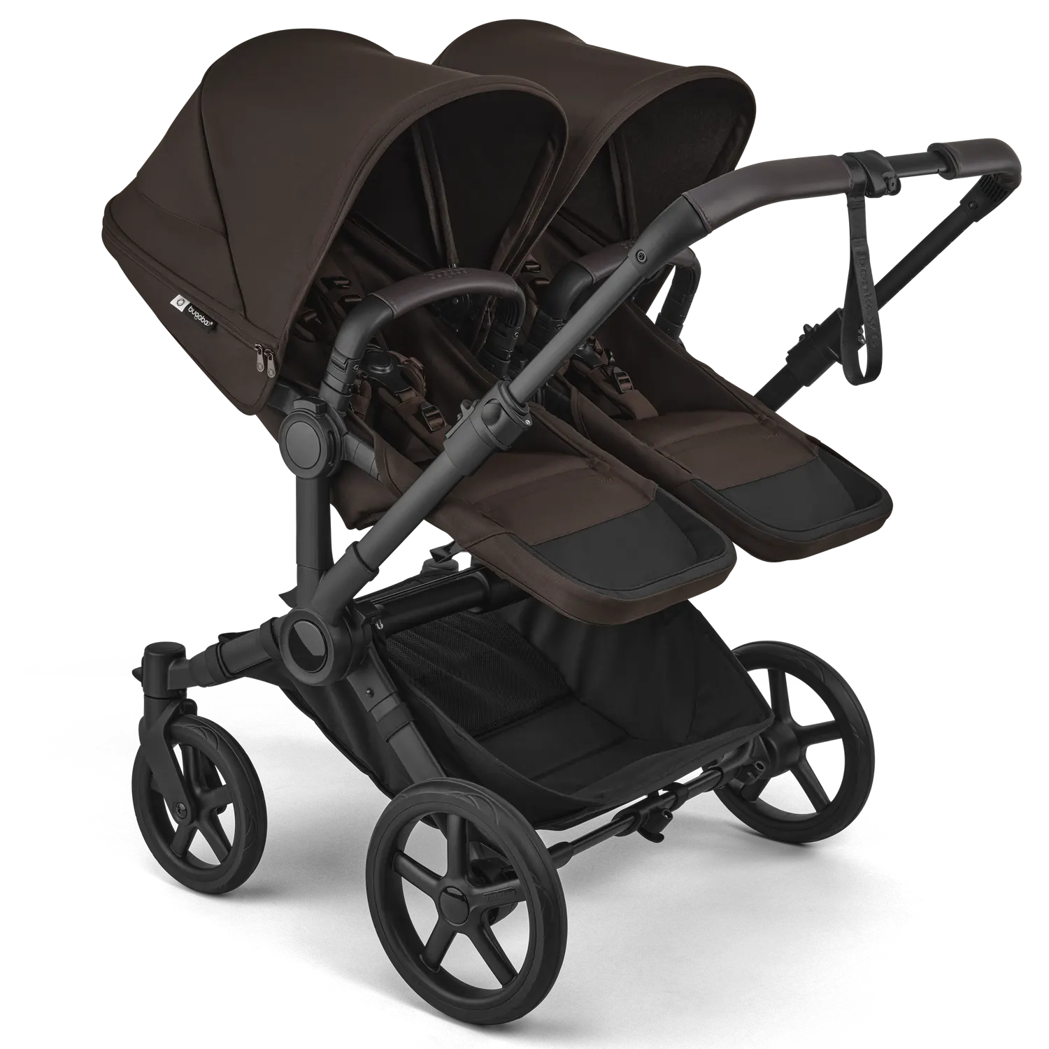 bugaboo donkey 6 twin cocoa brown buggy