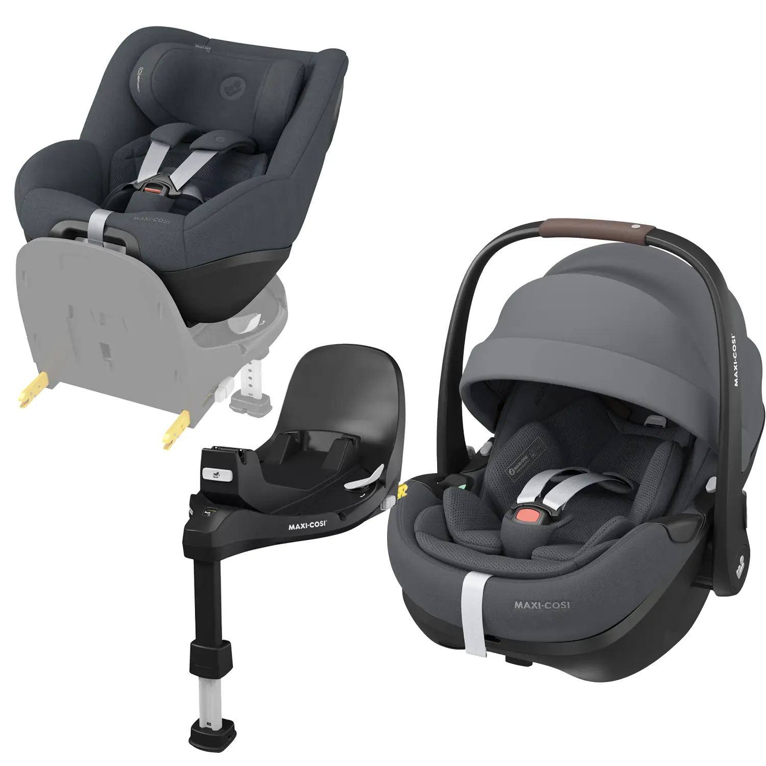 Maxi Cosi 360 Pro car seat 3-in-1 set