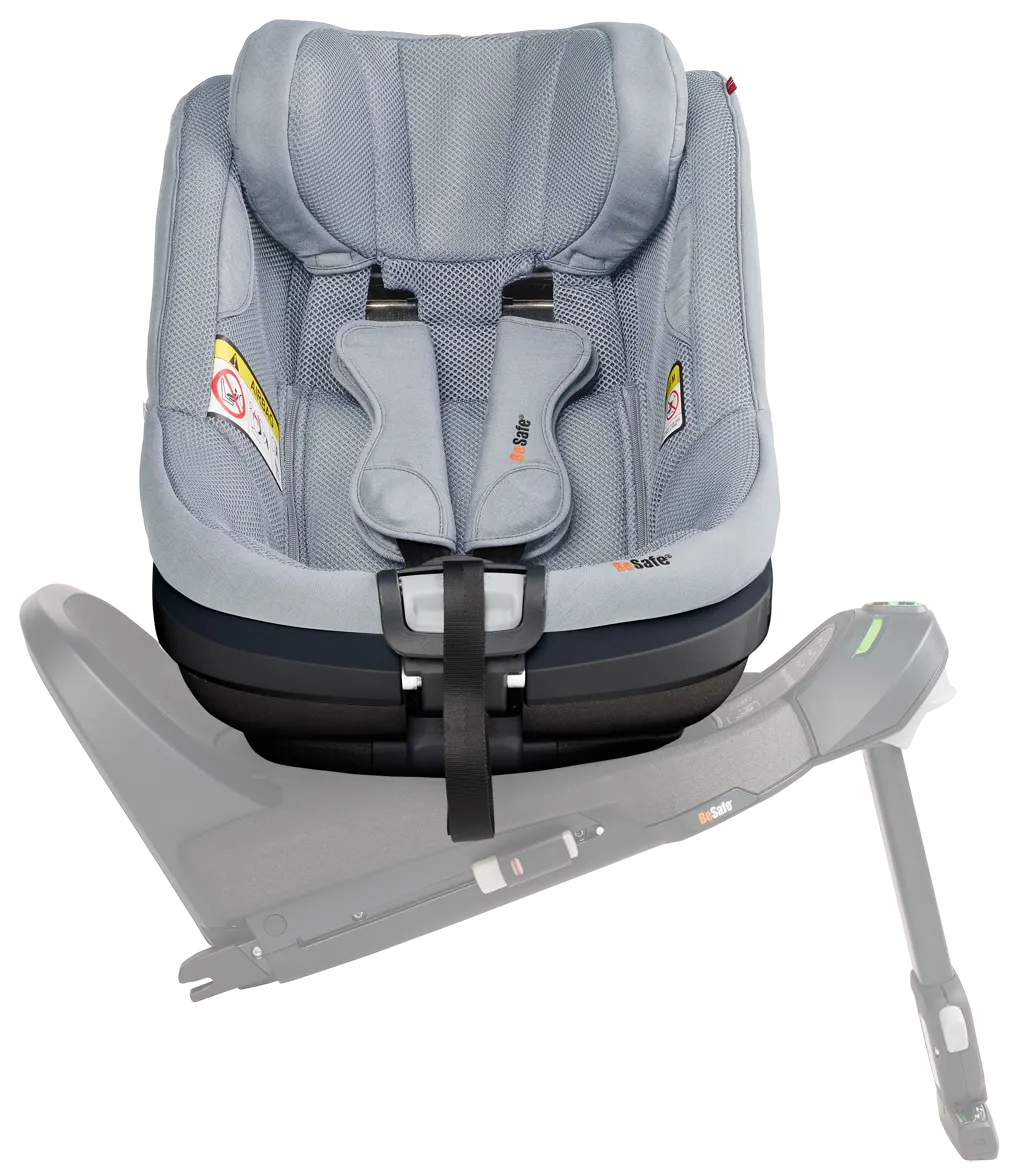 BeSafe drehbarer Kindersitz Beyond 2 grau mesh