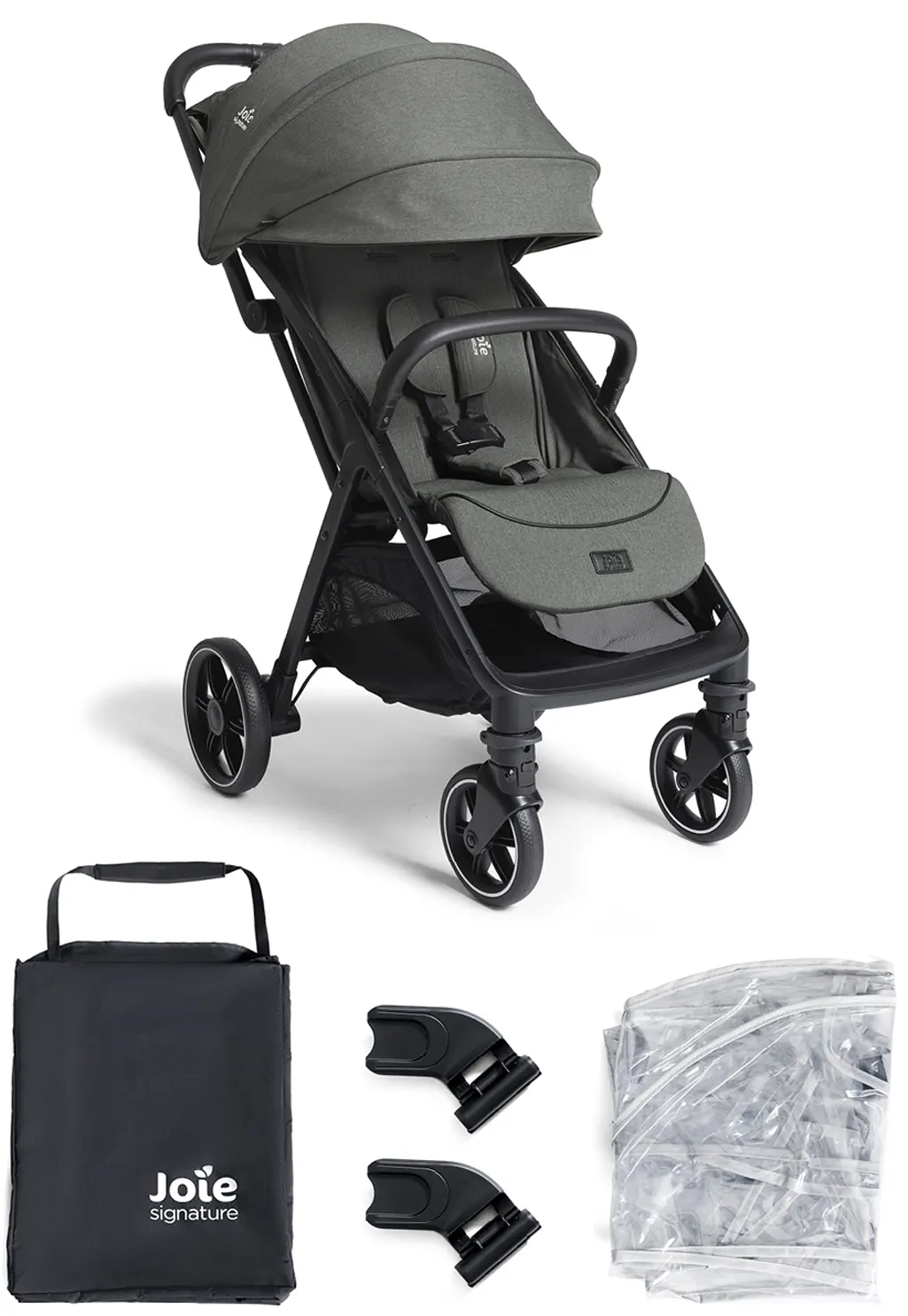 Joie Signature Buggy Parcel LX grün Lieferumfang