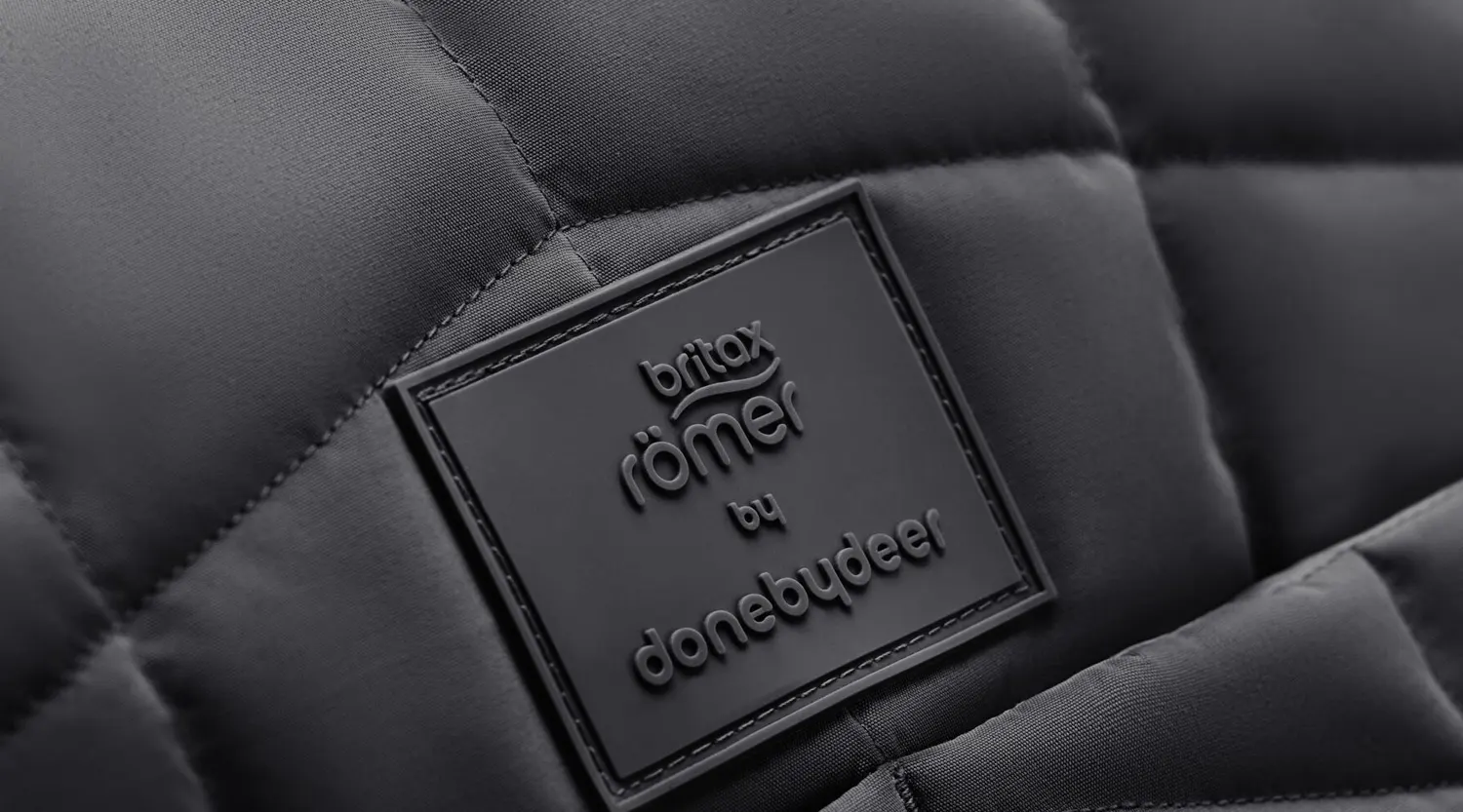 Britax Römer Wickeltasche von Done by Deer Carbon Black Marke