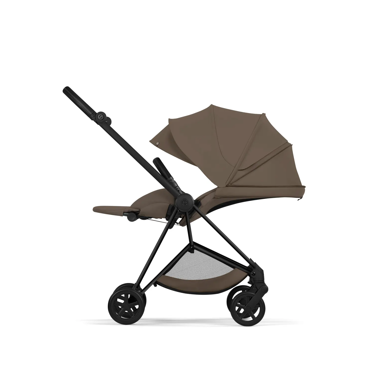 cybex mios comfort matt black coconut brown liegen
