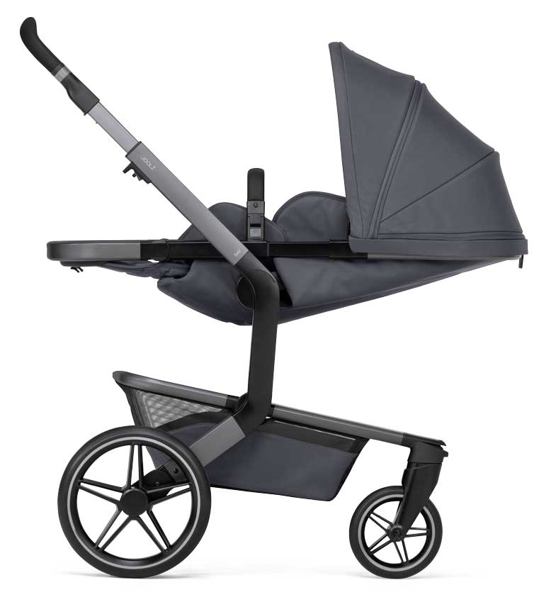 Joolz Day 5 Kinderwagen stone grey Liegeposition