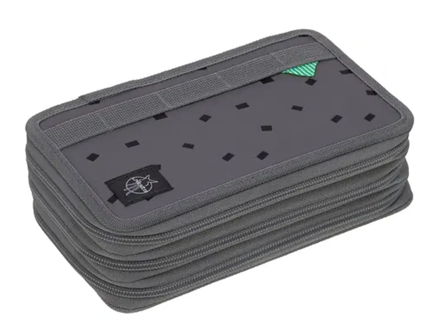 Lässig pencil case, Speckleys anthracite