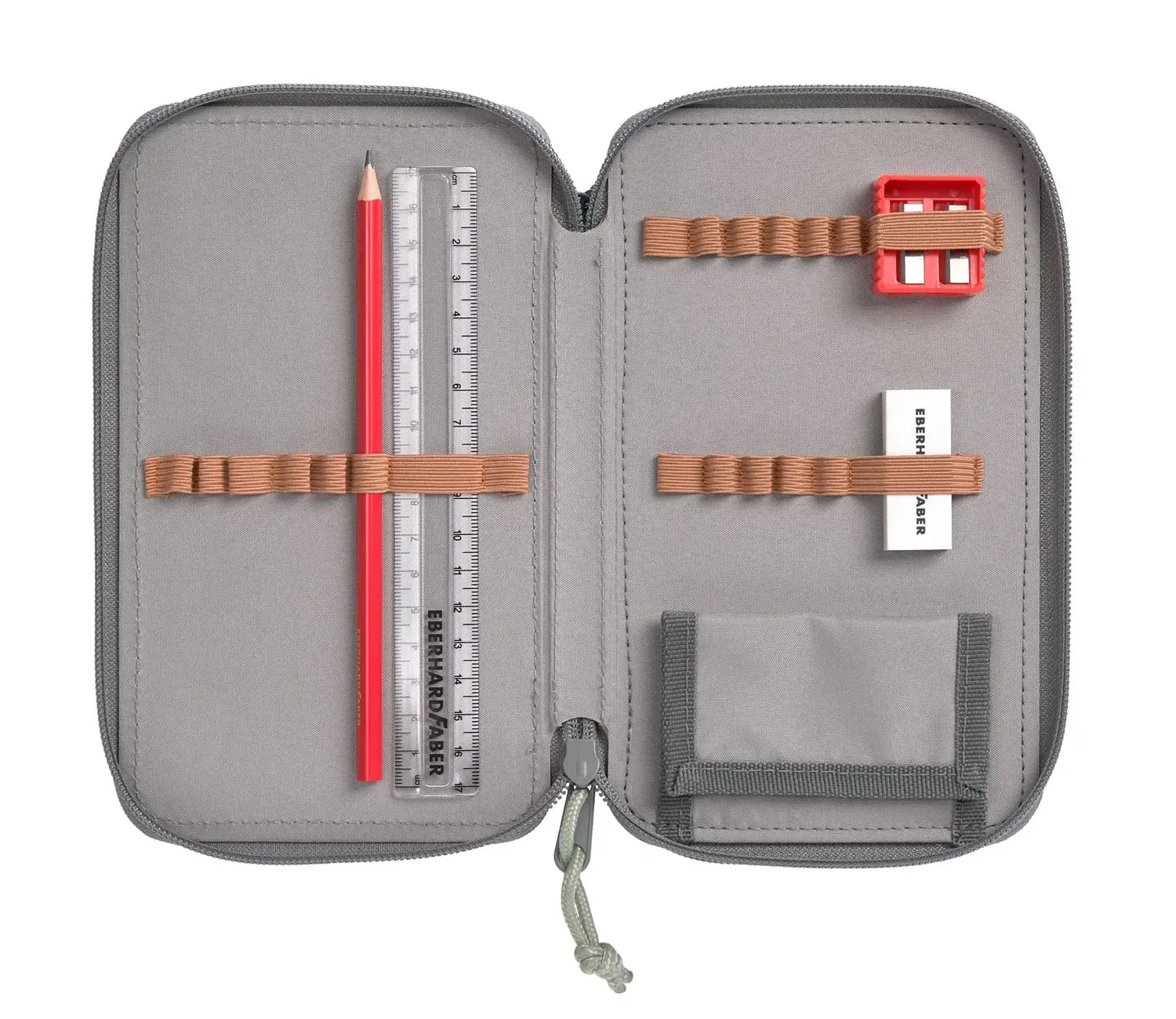 Lässig pencil case Speckleys anthracite compartment