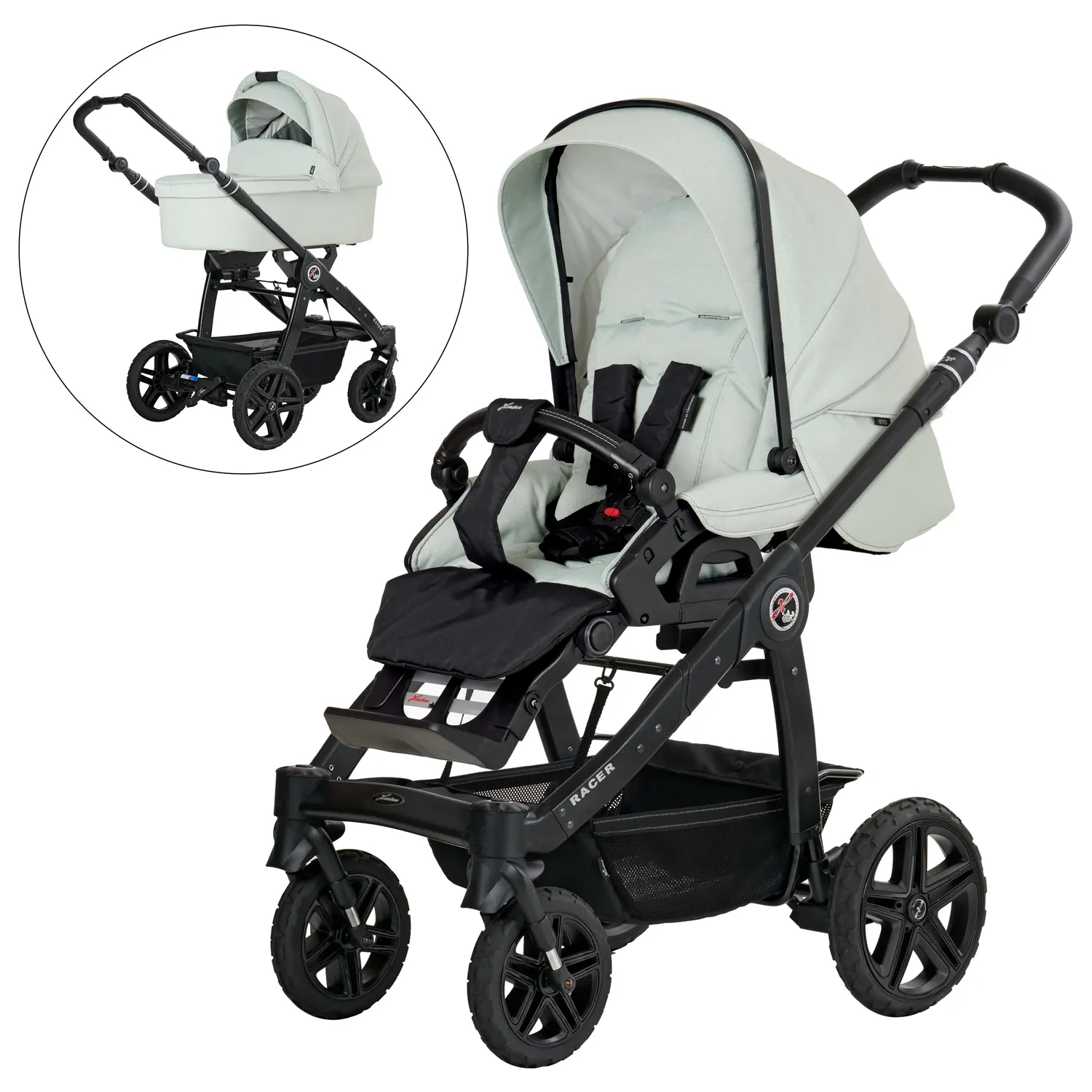 hartan racer gts mit tragetasche sage breeze