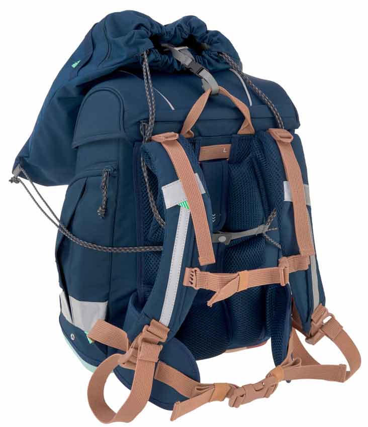 Lässig Schulranzen Set Boxy Unique Navy