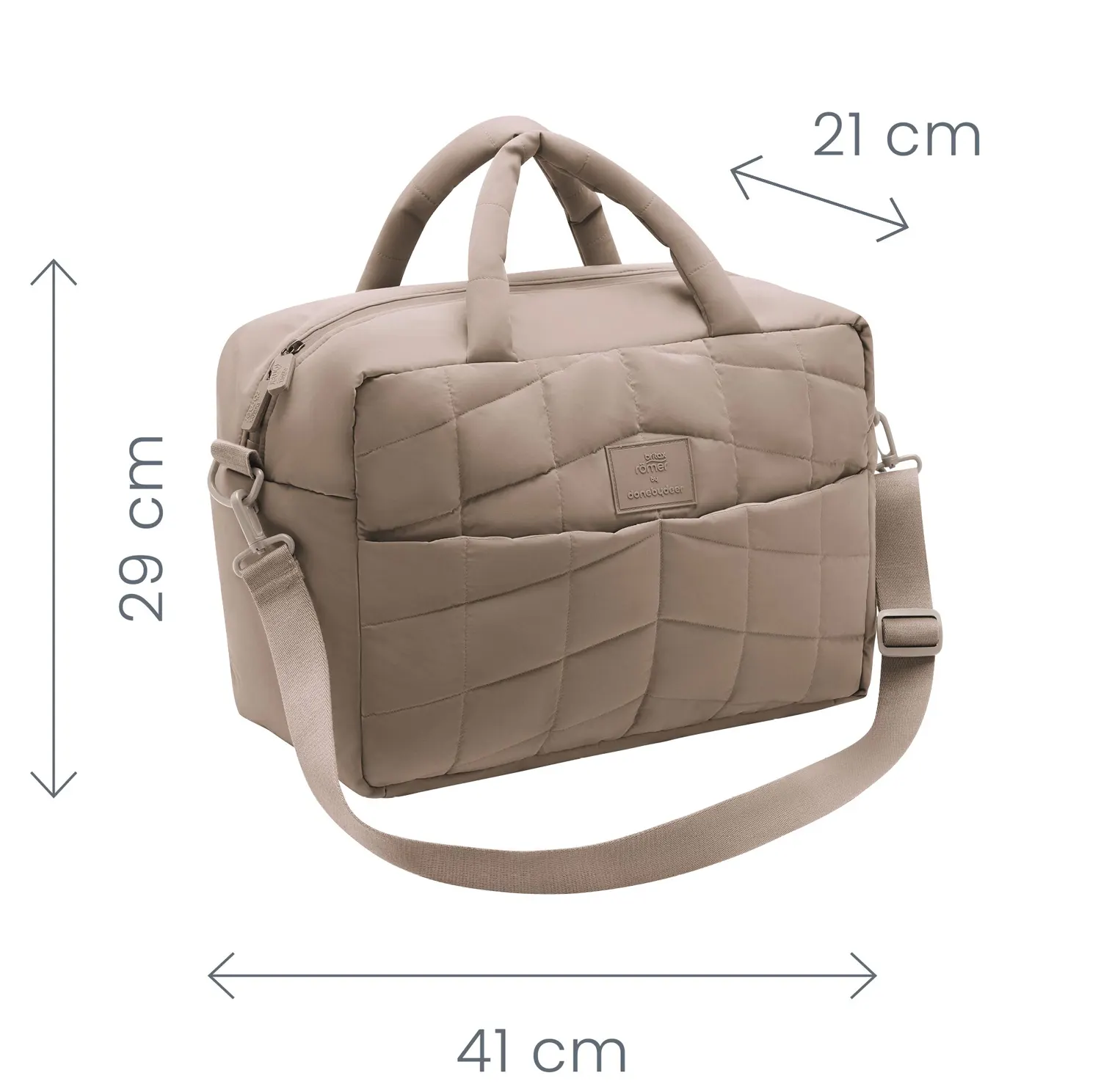 Britax Römer Wickeltasche von Done by Deer Teak  Wickeltasche Maße