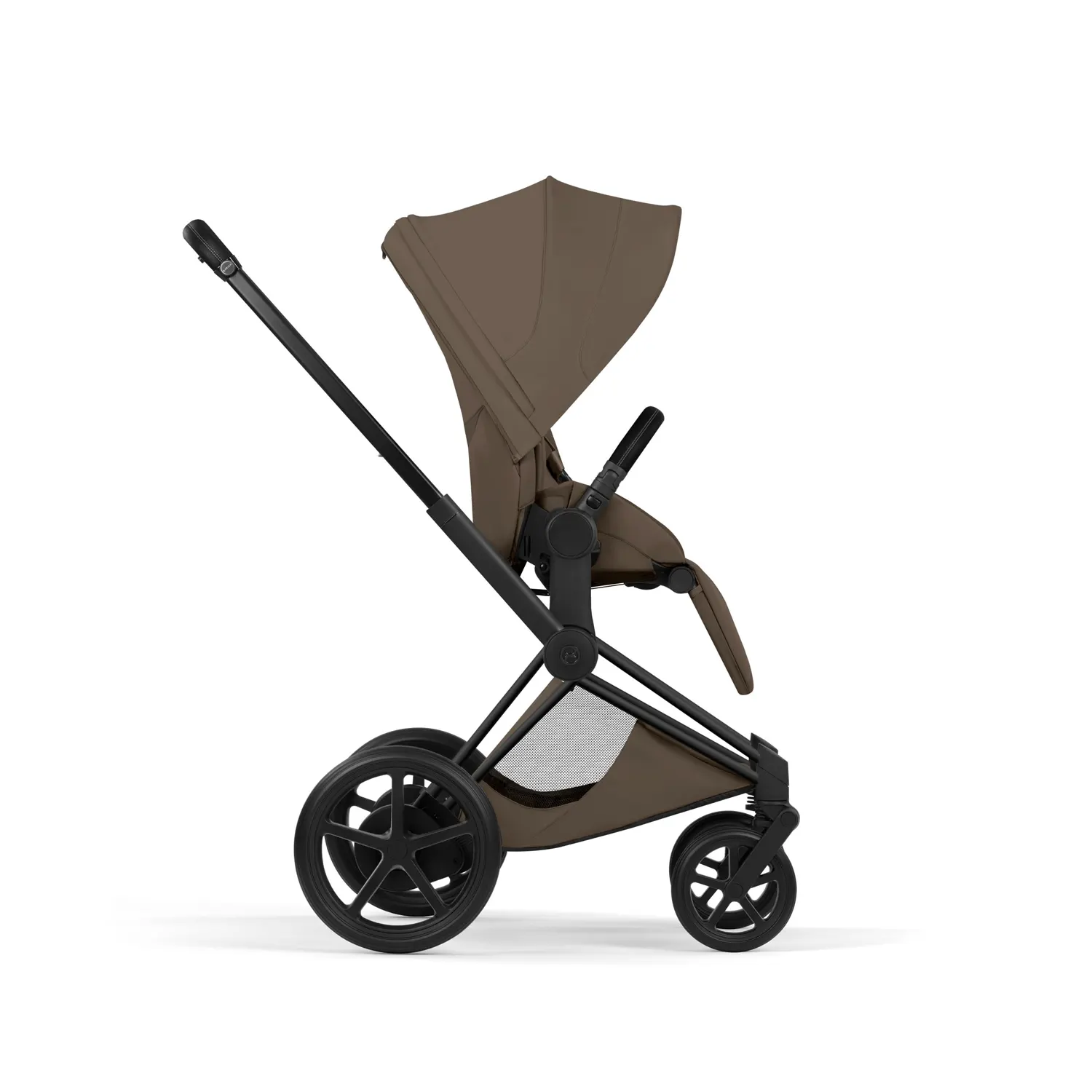 cybex e priam comfort coconut brown seite