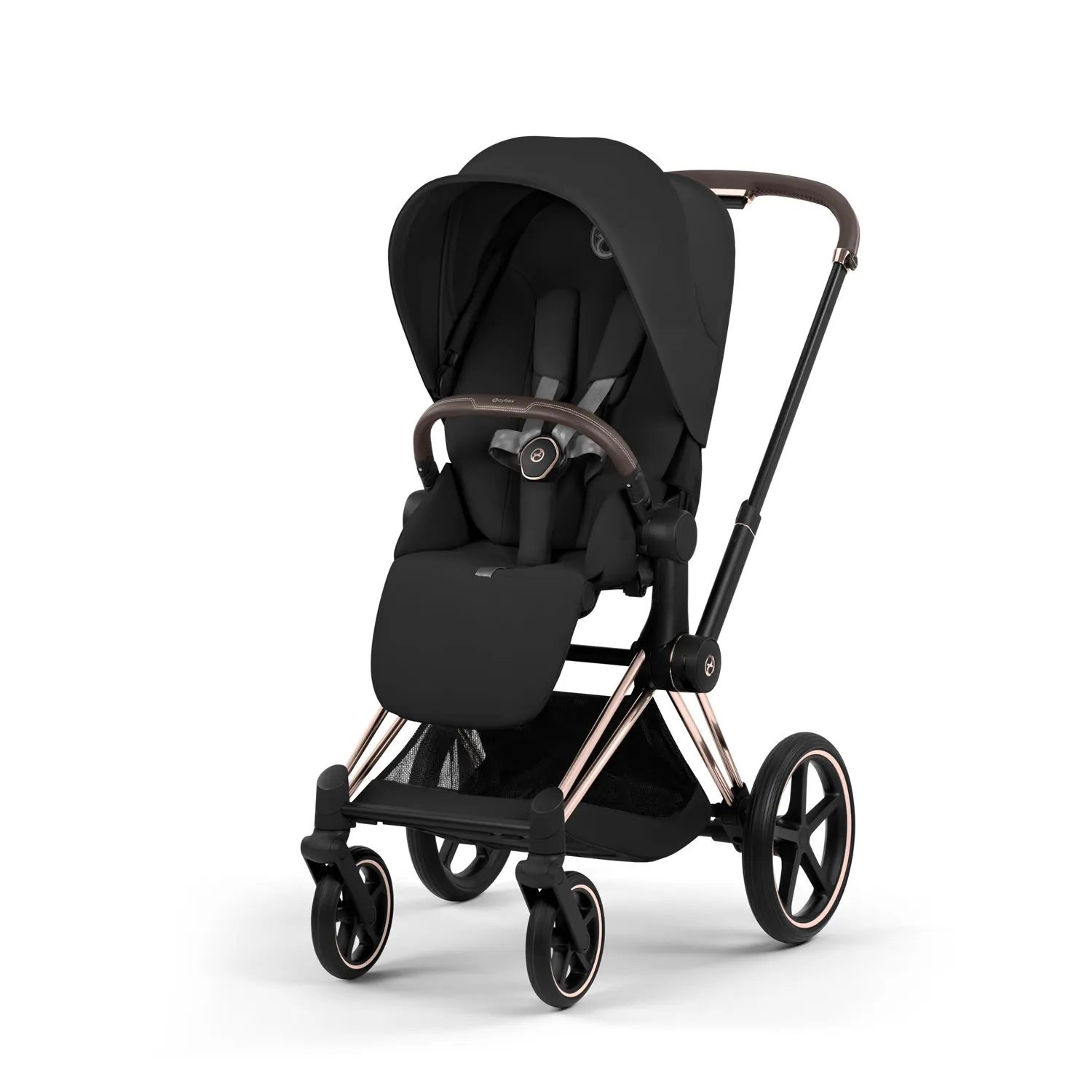 cybex priam comfort buggy rosegold sepia black