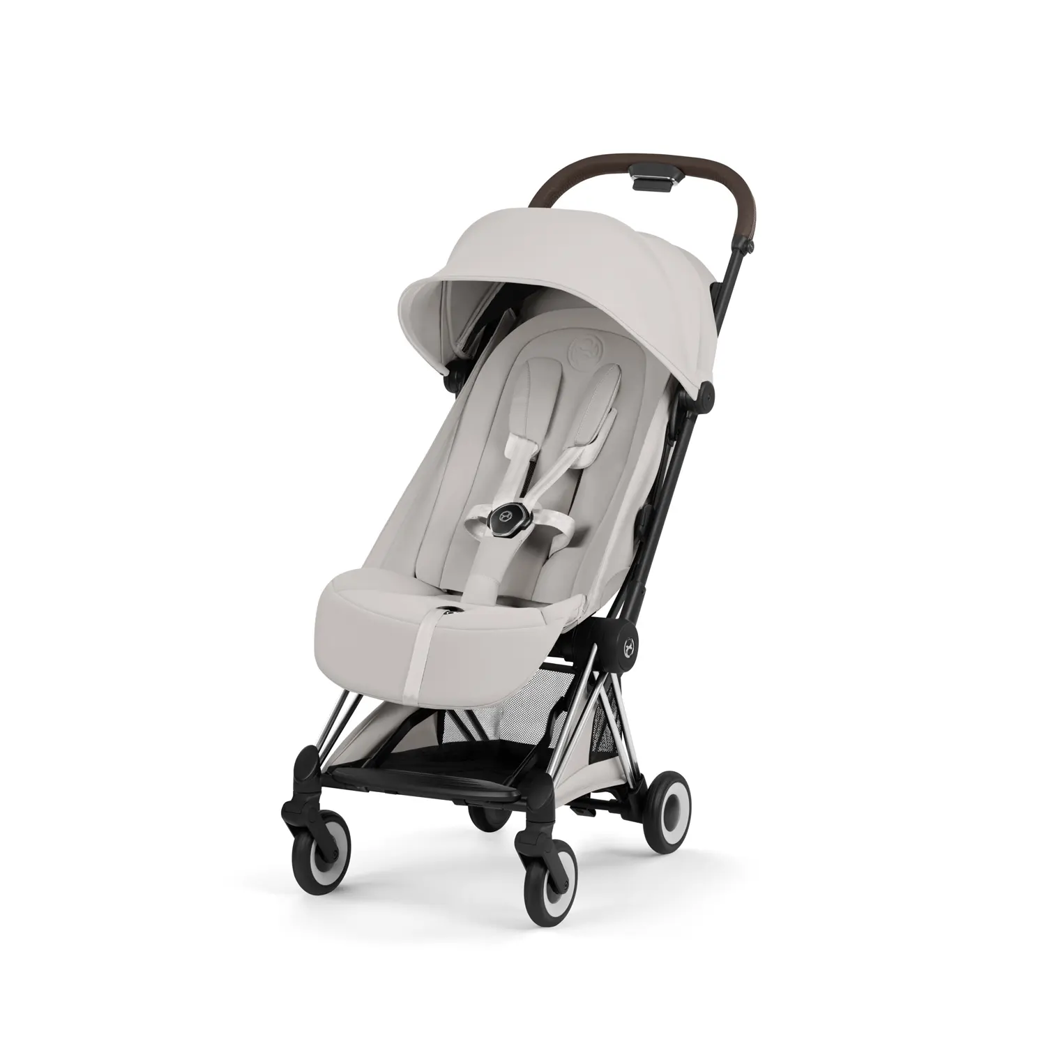 cybex coya style chrome brown city grey