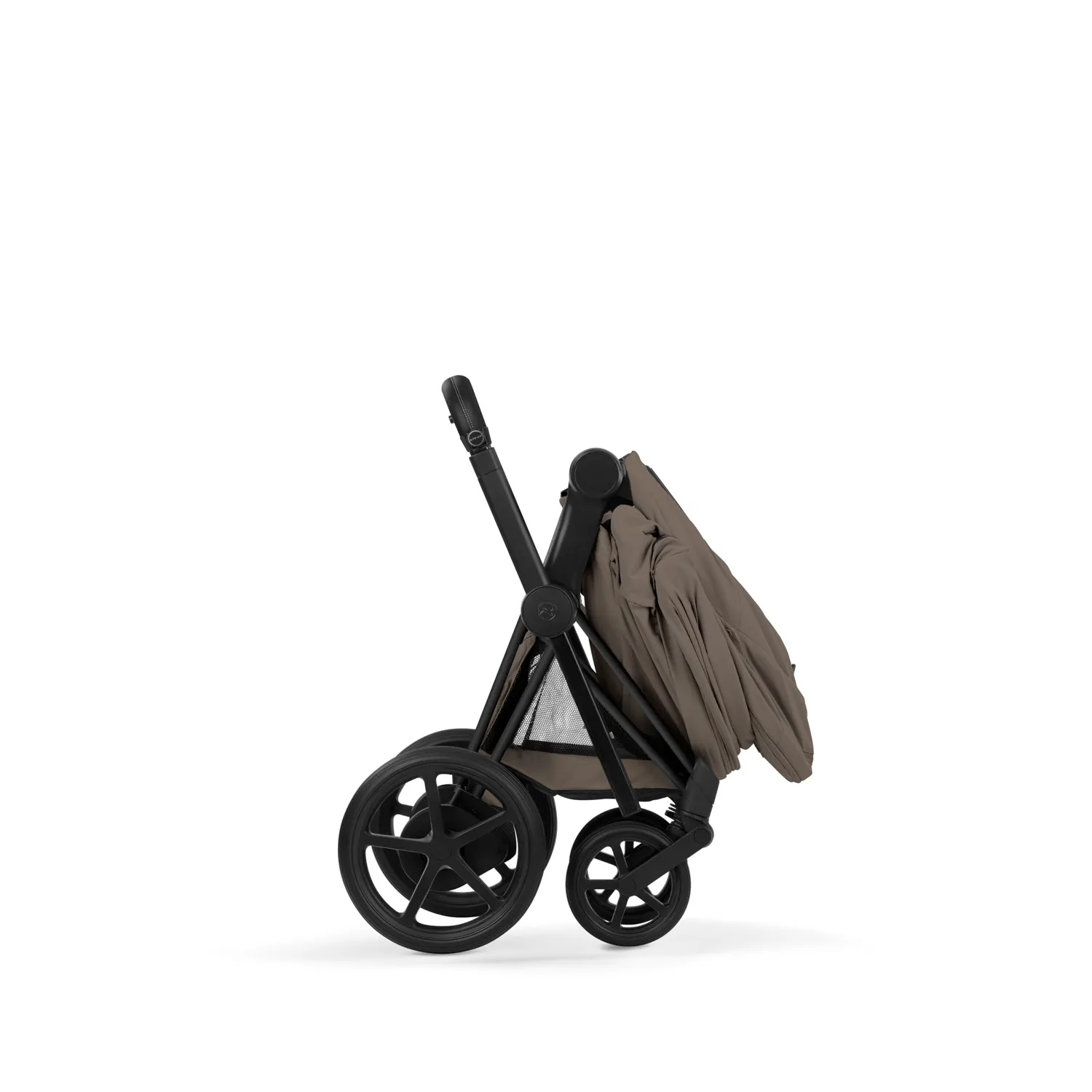 cybex e priam comfort wanne coconut brown gestell falt